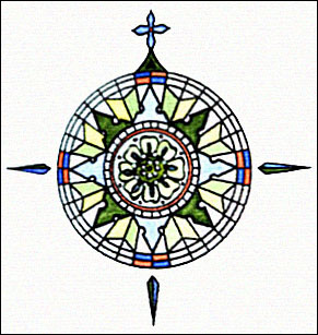 compass rose medium size