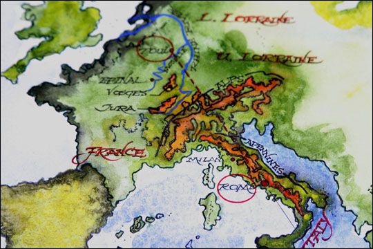 Path to Rome_map small